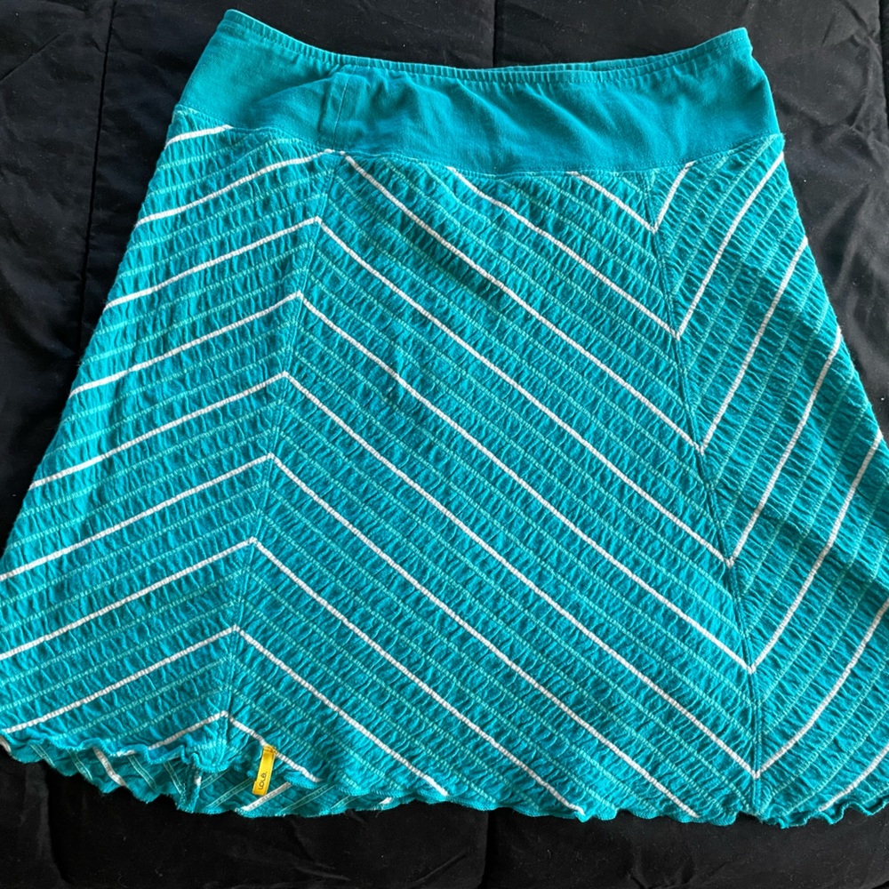 Teal skirt